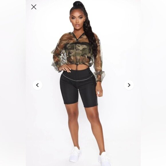 Camo Mesh Jacket XL Trailblazer Adventurecore Athleisure Lightweight Layer - Picture 2 of 12